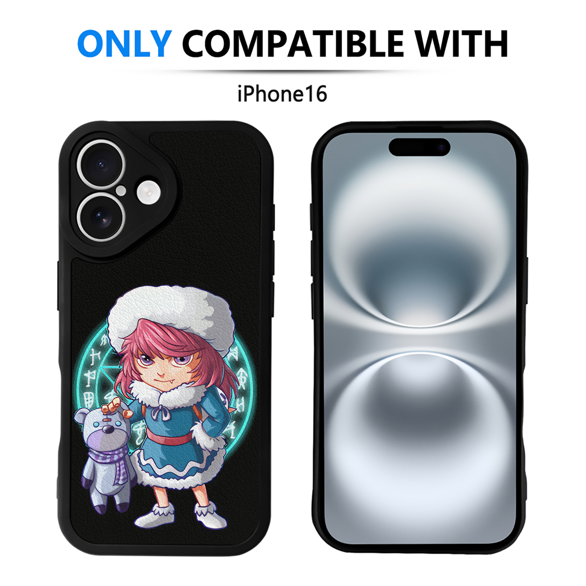 リーグ・オブ・レジェンド League of Legends LOL 【iPhone 16シリーズ対応】シリコンスマホケース（レザー調） 材質：シリコン
